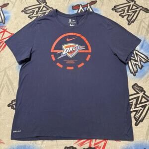 Okc Thunder Oklahoma City Mens 2Xl T Shirt